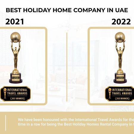 Bnbmehomes - Luxury 2B Apt - Al Habtoor - Amna Tower - 5044 Dubai Eksteriør bilde