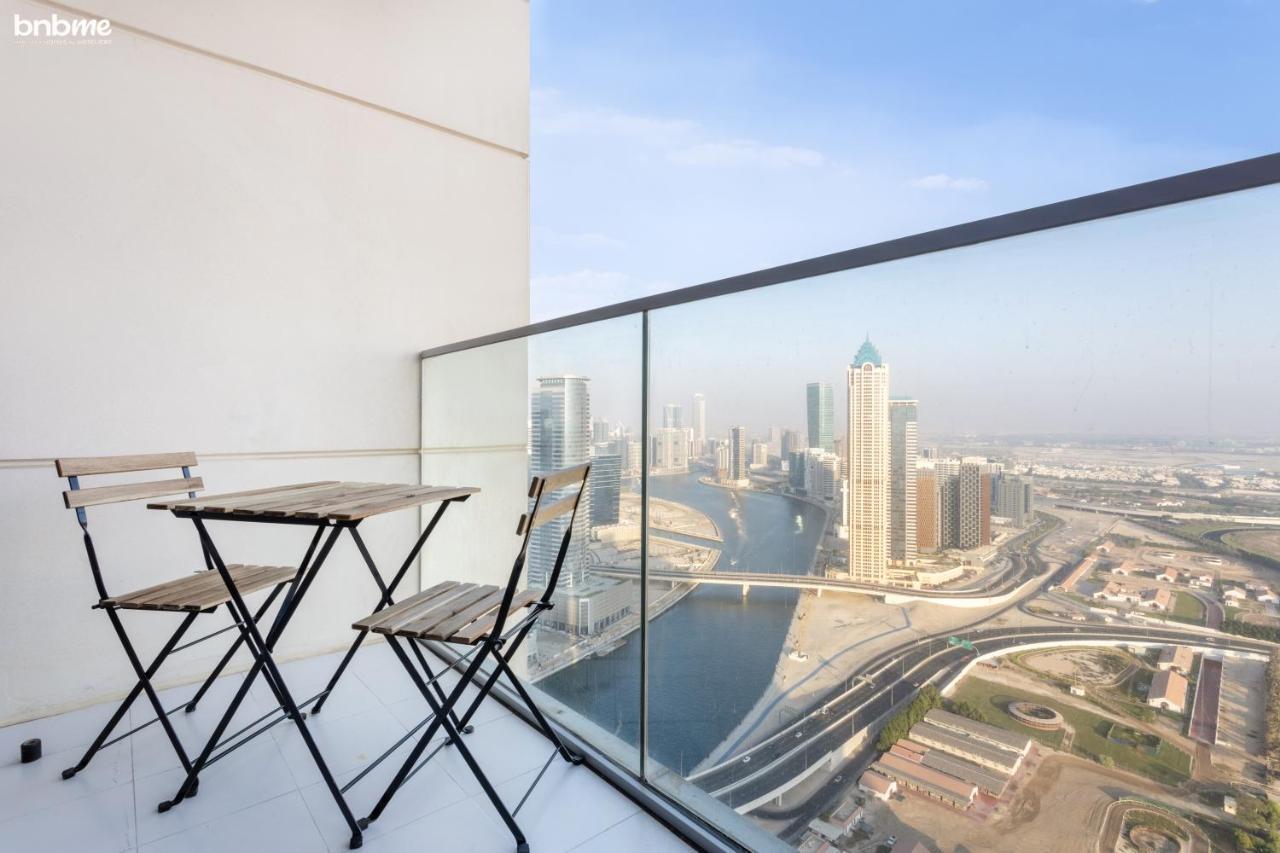 Bnbmehomes - Luxury 2B Apt - Al Habtoor - Amna Tower - 5044 Dubai Eksteriør bilde