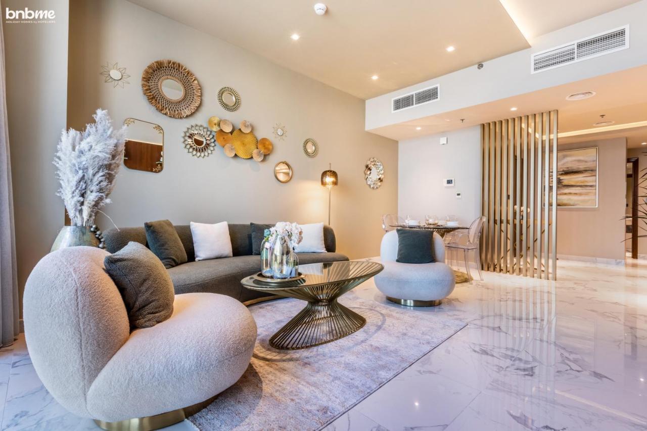 Bnbmehomes - Luxury 2B Apt - Al Habtoor - Amna Tower - 5044 Dubai Eksteriør bilde