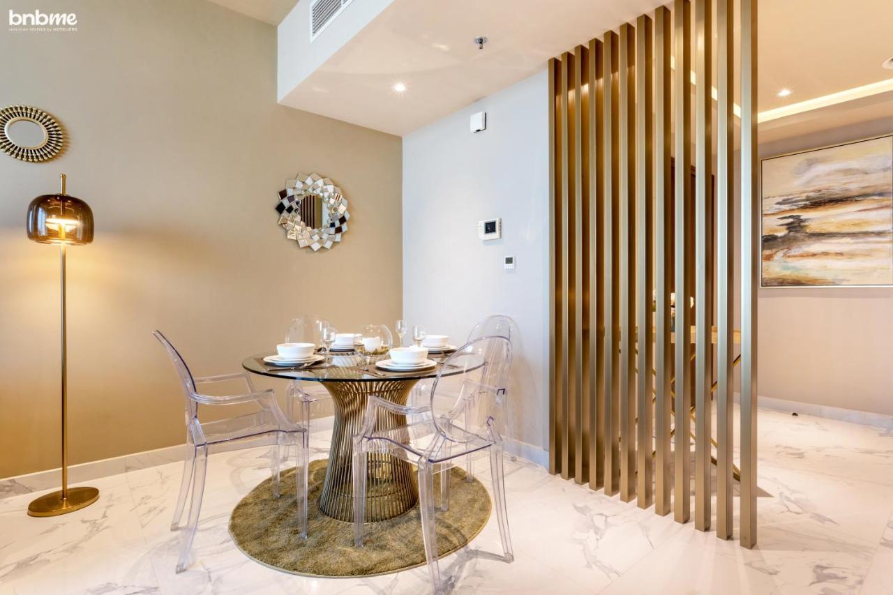 Bnbmehomes - Luxury 2B Apt - Al Habtoor - Amna Tower - 5044 Dubai Eksteriør bilde