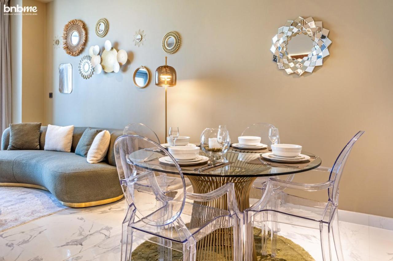Bnbmehomes - Luxury 2B Apt - Al Habtoor - Amna Tower - 5044 Dubai Eksteriør bilde