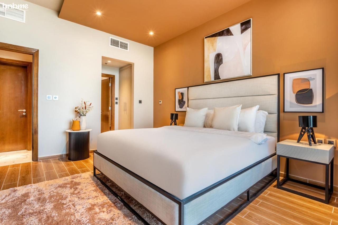 Bnbmehomes - Luxury 2B Apt - Al Habtoor - Amna Tower - 5044 Dubai Eksteriør bilde