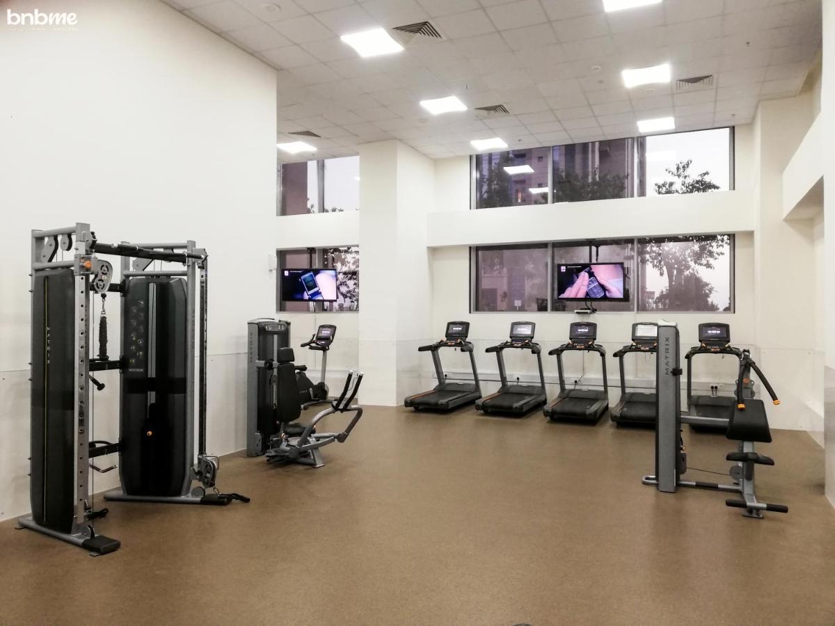 Bnbmehomes - Luxury 2B Apt - Al Habtoor - Amna Tower - 5044 Dubai Eksteriør bilde