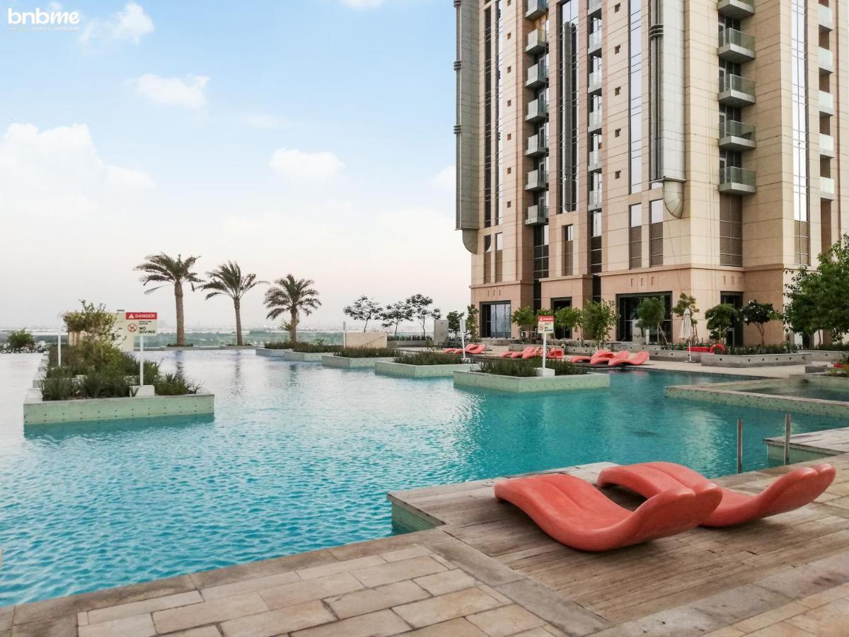Bnbmehomes - Luxury 2B Apt - Al Habtoor - Amna Tower - 5044 Dubai Eksteriør bilde